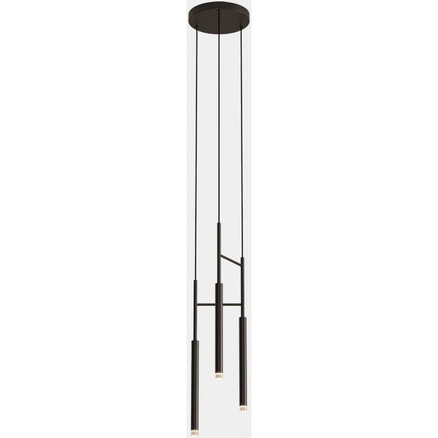 LEDS-C4 - Pendant Candle Triplex LED 9.4W 506lm 2700K PHASE CUT Black - 00-6021-60-60 LEDS-C4 - Pendant Candle Triplex LED 9.4W 506lm 2700K PHASE CUT Black - 00-6021-60-60