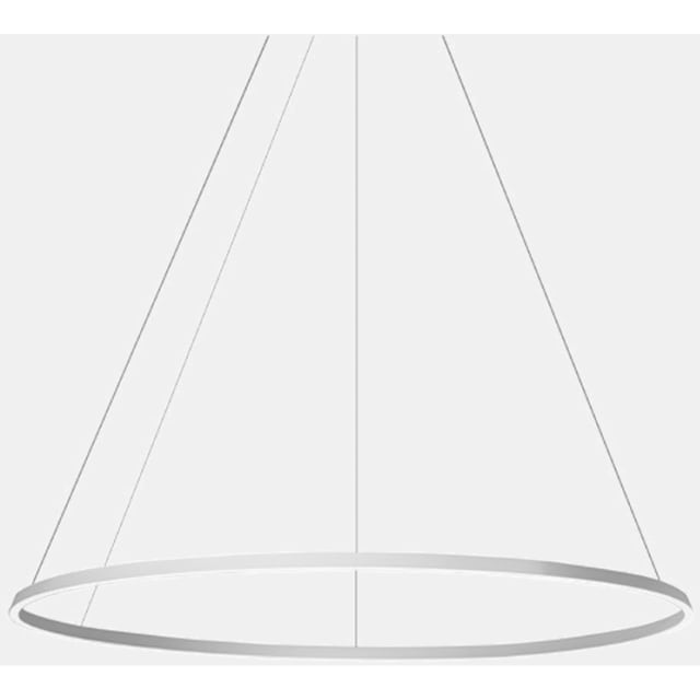 LEDS-C4 - Pendant Circular Downward ø1200 Surface LED 63.5W 2825lm 3000K 0-10V White - CS4B-00W9AZRU14 LEDS-C4 - Pendant Circular Downward ø1200 Surface LED 63.5W 2825lm 3000K 0-10V White - CS4B-00W9AZRU14