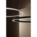 LEDS-C4 - Pendant Circular Downward ø2000 Recessed LED 120W 4238lm 2700K 0-10V Black - CS5C-00V9AZRU05 – Image 3