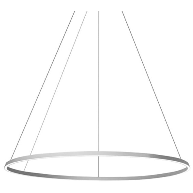 LEDS-C4 - Pendant Circular Downward ø3000 Surface LED 177W 7299lm 3000K White - CS4D-00W9AZOU14 LEDS-C4 - Pendant Circular Downward ø3000 Surface LED 177W 7299lm 3000K White - CS4D-00W9AZOU14