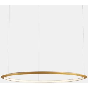 LEDS-C4 - Pendant Circular Inward ø1200 Recessed LED 63.5W 2809lm 4000K DALI Gold - CD5B-00X9AZDUEF