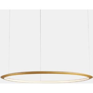 LEDS-C4 - Pendant Circular Inward ø3000 Recessed LED 177W 5335lm 2700K DALI Gold - CD5D-00V9AZDUEF