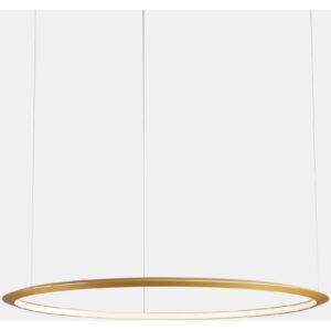 LEDS-C4 - Pendant Circular Inward ø900 Recessed LED 45.6W 1917lm 4000K DALI Gold - CD5K-00X9AZDUEF