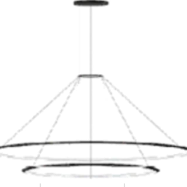 LEDS-C4 - Pendant Circular Outward 2 Rings (ø1200 ø900) LED 109.1W 2700K 0-10V Black - CF4M-00V9AZRU05 LEDS-C4 - Pendant Circular Outward 2 Rings (ø1200 ø900) LED 109.1W 2700K 0-10V Black - CF4M-00V9AZRU05