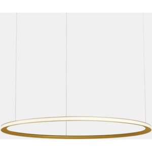 LEDS-C4 - Pendant Circular Outward ø2000 Recessed LED 110W 6790lm 4000K DALI Gold - CF5C-00X9AZDUEF