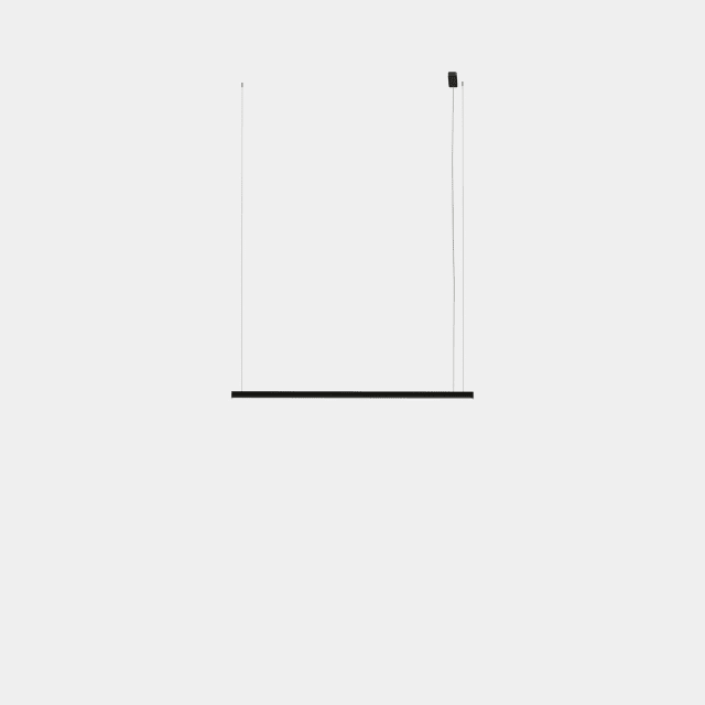 LEDS-C4 - Pendant Geometric Lineal Surface Slim 1m LED 20.7 LED warm-white 2700K ON-OFF Bl - LS7Y-00V9AZOS05 LEDS-C4 - Pendant Geometric Lineal Surface Slim 1m LED 20.7 LED warm-white 2700K ON-OFF Bl - LS7Y-00V9AZOS05