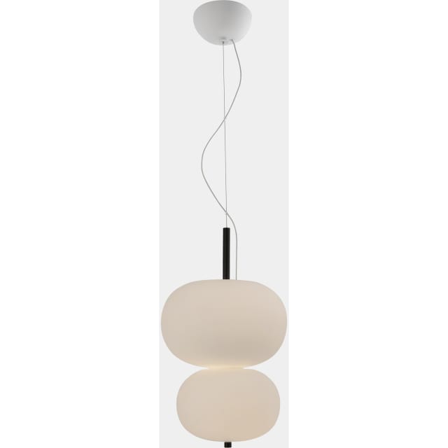LEDS-C4 - Pendant Ilargi Doble Lamp LED 36.1W 2861lm 2700K DALI White - 00-6463-92-F9 LEDS-C4 - Pendant Ilargi Doble Lamp LED 36.1W 2861lm 2700K DALI White - 00-6463-92-F9