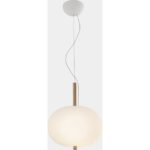 LEDS-C4 - Pendant Ilargi ¥320 LED 14.8W 1177lm 2700K PHASE CUT White Light wood - 00-6455-93-F9