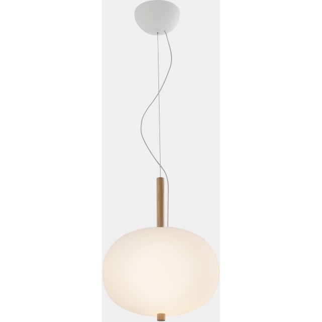 LEDS-C4 - Pendant Ilargi ¥320 LED 14.8W 1177lm 2700K PHASE CUT White Light wood - 00-6455-93-F9 LEDS-C4 - Pendant Ilargi ¥320 LED 14.8W 1177lm 2700K PHASE CUT White Light wood - 00-6455-93-F9