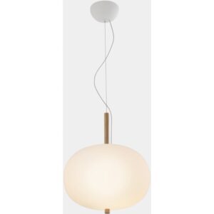 LEDS-C4 - Pendant Ilargi ¥395 LED 21.4W 1684lm 2700K 1-10V White Light wood - 00-6012-93-F9