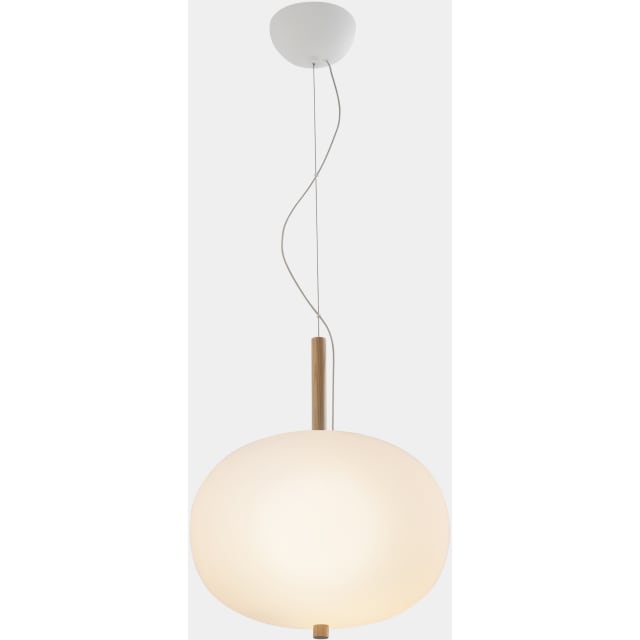 LEDS-C4 - Pendant Ilargi ¥395 LED 21.4W 1684lm 2700K PHASE CUT White Light wood - 00-6458-93-F9 LEDS-C4 - Pendant Ilargi ¥395 LED 21.4W 1684lm 2700K PHASE CUT White Light wood - 00-6458-93-F9