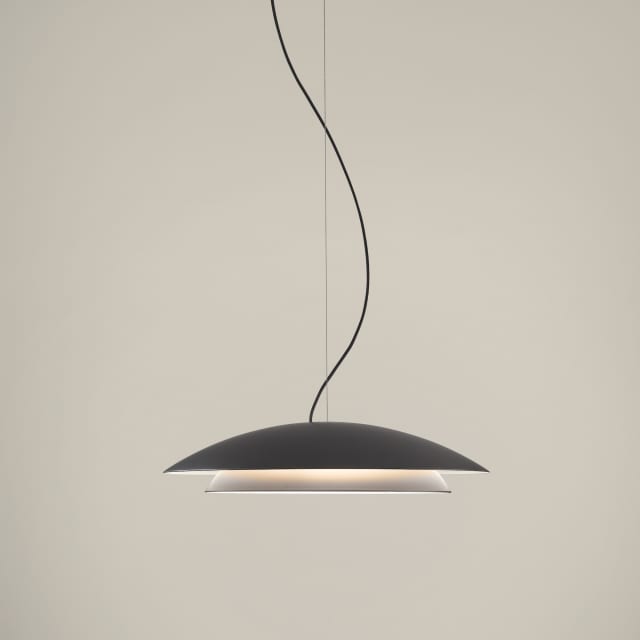 LEDS-C4 - Pendant Noway Big LED 21.7W 2700K Black 813lm - 00-8394-05-05 LEDS-C4 - Pendant Noway Big LED 21.7W 2700K Black 813lm - 00-8394-05-05