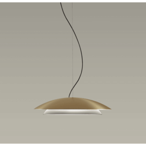LEDS-C4 - Pendant Noway Big LED 21.7W 2700K Black Gold 813lm - 00-8395-DN-05