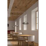 LEDS-C4 - Pendant Plat Recessed LED 10.5W 2700K PHASE CUT Black 762lm - 00-8405-05-12 – Image 2