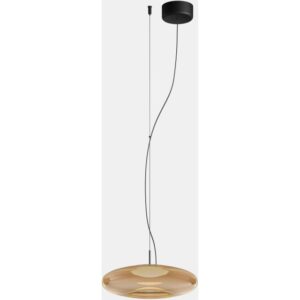 LEDS-C4 - Pendant Plat Surface LED 10.5W 2700K Black 743lm - 00-8404-05-15