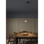 LEDS-C4 - Pendant Plat Surface LED 10.5W 2700K PHASE CUT Black 743lm - 00-8403-05-15 – Image 2