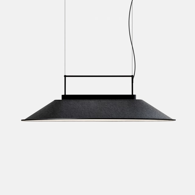 LEDS-C4 - Pendant Shoemaker 1204mm LED 49W 4002lm 2700K DALI DT8 Black Grey - 00-7729-05-EQ LEDS-C4 - Pendant Shoemaker 1204mm LED 49W 4002lm 2700K DALI DT8 Black Grey - 00-7729-05-EQ