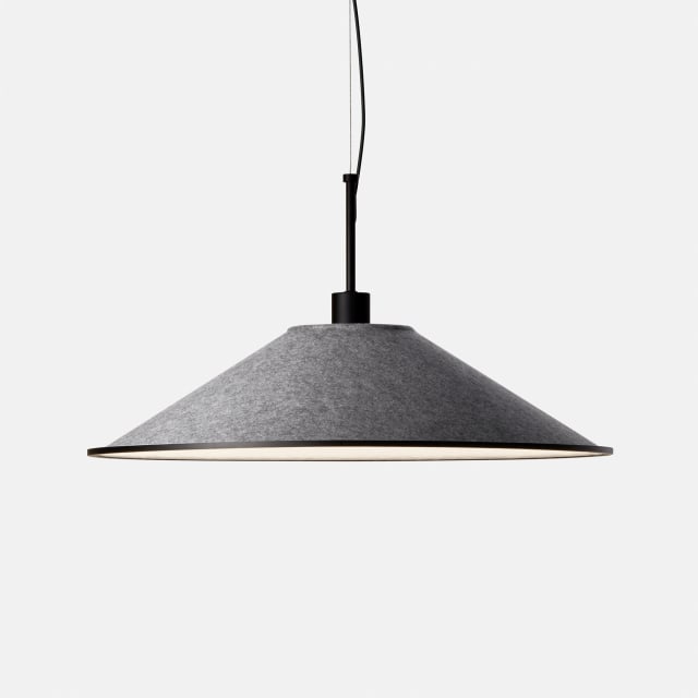 LEDS-C4 - Pendant Shoemaker °669mm LED 20W 1088lm TW 2700K-6500K DALI DT8 Black Grey - 00-7727-05-EK LEDS-C4 - Pendant Shoemaker °669mm LED 20W 1088lm TW 2700K-6500K DALI DT8 Black Grey - 00-7727-05-EK