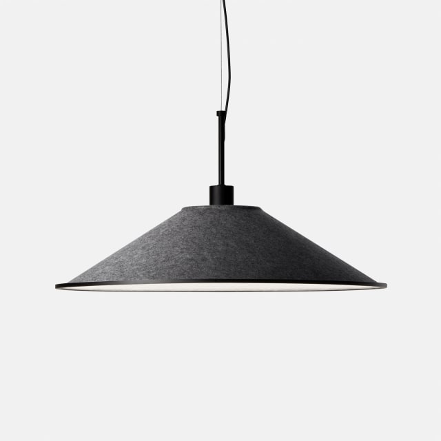LEDS-C4 - Pendant Shoemaker °669mm LED 25.2W 1358lm 2700K 0/1...10V Black Grey - 00-7728-05-EQ LEDS-C4 - Pendant Shoemaker °669mm LED 25.2W 1358lm 2700K 0/1...10V Black Grey - 00-7728-05-EQ