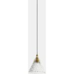 LEDS-C4 - Pendant Veneto Surfaced 1 Body LED 6.7W 2700K Gold 452lm - 00-7588-DL-DO