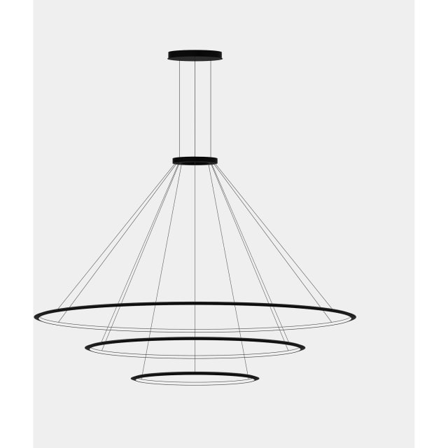 LEDS-C4 - Suspension Circular Inward 3 Rings (ø2000 ø1200 ø600) LED 223.5W 8214lm 3000K No - CD4H-00W9AZDU05 LEDS-C4 - Suspension Circular Inward 3 Rings (ø2000 ø1200 ø600) LED 223.5W 8214lm 3000K No - CD4H-00W9AZDU05