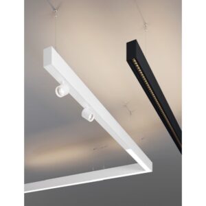 NOVALUX - HERO B: SPOT LINEAR LED PROFILE SUSPENDED DIRECT/INDIRECT LIGHT EMISSION 2 SPOT - NOV108768.20