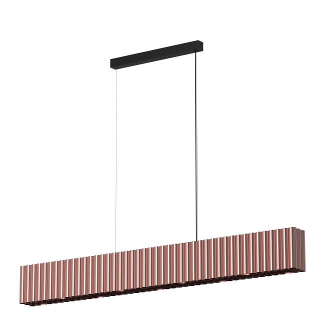 PSM LIGHTING - CIGARO suspension - fixe - avec driver LED alu bronze foncé - noir - 2490.233.NW PSM LIGHTING - CIGARO suspension - fixe - avec driver LED alu bronze foncé - noir - 2490.233.NW