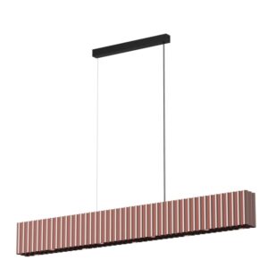 PSM LIGHTING - CIGARO suspension - fixe - avec driver LED alu bronze foncé - noir - 2490.233.WW