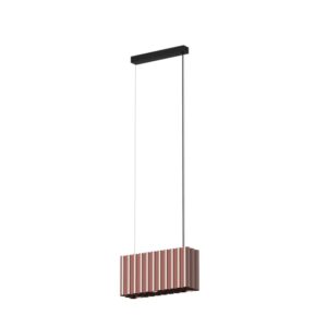 PSM LIGHTING - CIGARO suspension - fixe - avec driver LED alu bronze foncé - noir - 2495.233.WW