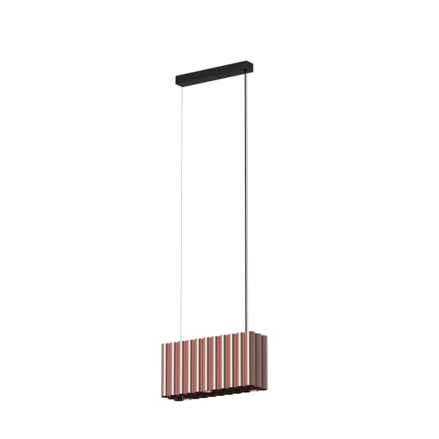 PSM LIGHTING - CIGARO suspension - fixe - avec driver LED blanc texture - 2495.1M.NW PSM LIGHTING - CIGARO suspension - fixe - avec driver LED blanc texture - 2495.1M.NW