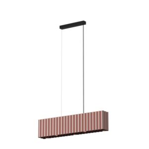 PSM LIGHTING - CIGARO suspension - fixe - avec driver LED mat bronze - noir - 2491.132.WW