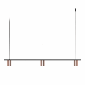 PSM LIGHTING - CIGARO suspension - fixe - sans driver LED blanc texture - 2496.1200.6A.1M.WW