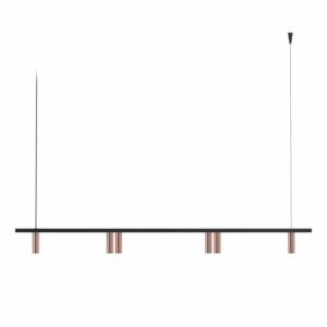PSM LIGHTING - CIGARO suspension - fixe - sans driver LED blanc texture - 2496.1200.6B.1M.NW