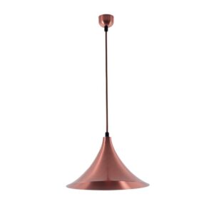 PSM LIGHTING - CIMBALO suspension avec câble textile - avec rosace rosé / câble textile noir - 3502.28.TX2