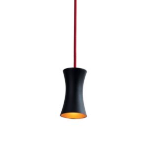 PSM LIGHTING - CLARA susp. incl.câble or/rouge suspension-fixe-avec 1
