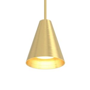 PSM LIGHTING - CORNET suspension avec rotule - tige raccourcissable - fixe noir texture - 2441.B3.2M.WW