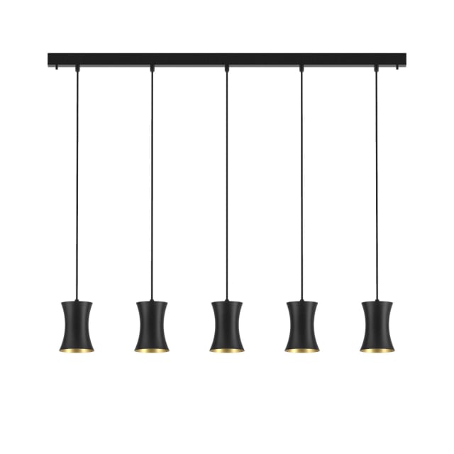 PSM LIGHTING - Clara noir texture/noir suspension-fixe-avec 5x Clara Ø120 sur base Juba - 3415.5.2M.TX2 PSM LIGHTING - Clara noir texture/noir suspension-fixe-avec 5x Clara Ø120 sur base Juba - 3415.5.2M.TX2