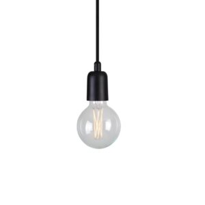 PSM LIGHTING - MAESTRO susp.+3m câble+serre-fil suspension-avec 3m de câble textile et arrêt - 5003E.3.23.TX23