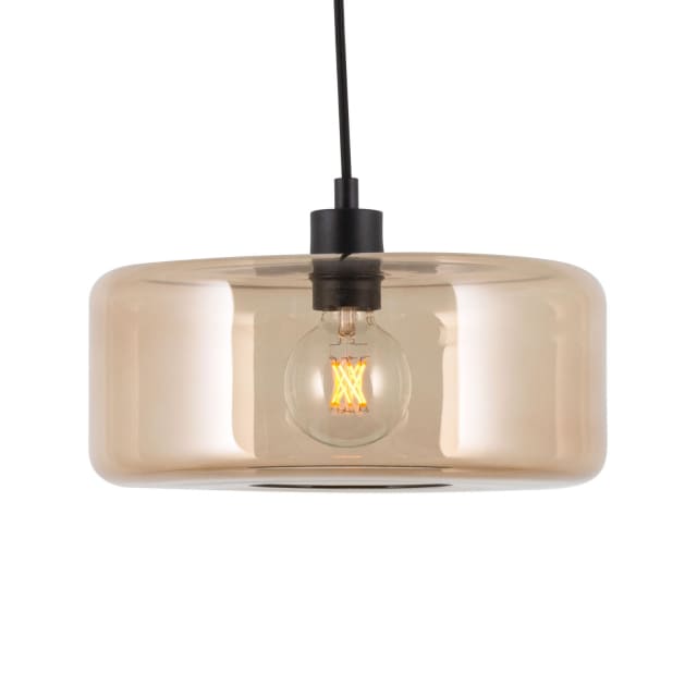 PSM LIGHTING - Manon bronze/whisky/rosé suspension-rond-avec 2m de câble textile et arrêt - 5121.Q.28.BZ.TX8 PSM LIGHTING - Manon bronze/whisky/rosé suspension-rond-avec 2m de câble textile et arrêt - 5121.Q.28.BZ.TX8