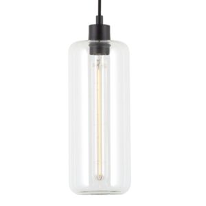 PSM LIGHTING - Manon transparent/messing/laiton satin suspension-rond-avec 2m de câble tex - 5116.P.16.TR.TXM