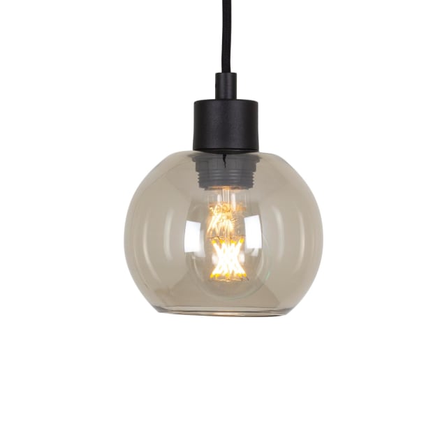 PSM LIGHTING - Moby bronze/noir/noir texture suspension avec câble textile-avec 2m de câble t - 5126.A.E27.SH.2M.BZ.TX2 PSM LIGHTING - Moby bronze/noir/noir texture suspension avec câble textile-avec 2m de câble t - 5126.A.E27.SH.2M.BZ.TX2