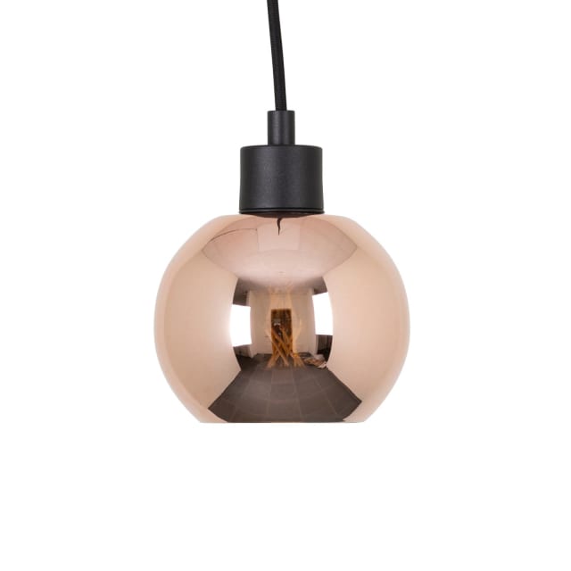 PSM LIGHTING - Moby pinky/noir/noir texture suspension-avec 2m de câble textile et arrêt de - 4997.A.E27.SH.2M.PKY.TX2 PSM LIGHTING - Moby pinky/noir/noir texture suspension-avec 2m de câble textile et arrêt de - 4997.A.E27.SH.2M.PKY.TX2