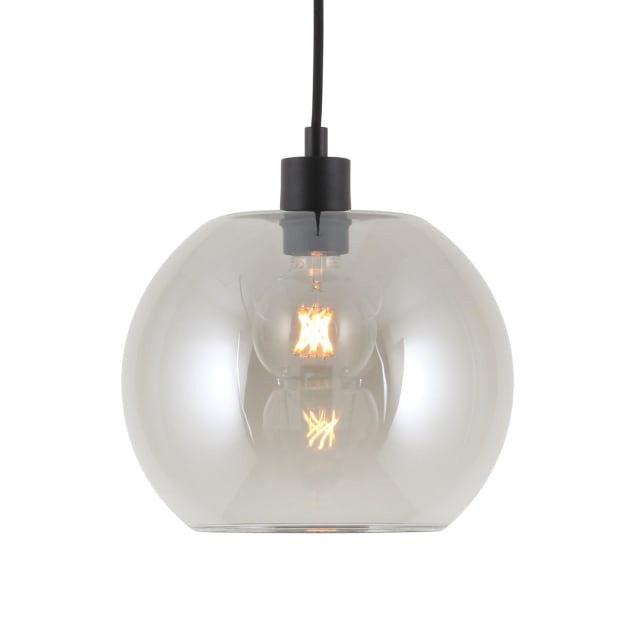 PSM LIGHTING - Moby steel/noir/noir texture suspension-avec 2m de câble textile et arrêt de - 5128.C.E27.SH.2M.ST.TX2 PSM LIGHTING - Moby steel/noir/noir texture suspension-avec 2m de câble textile et arrêt de - 5128.C.E27.SH.2M.ST.TX2
