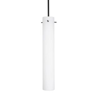 PSM LIGHTING - NOA susp. cylindre opal verre blanc suspension avec rotule-tige raccourcissabl - 3904.1M