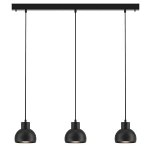 PSM LIGHTING - Olivia chrome suspension avec rotule-tige raccourcissable-avec 3x Olivia sur - 1805.E27.3.7