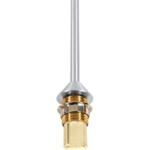 PSM LIGHTING - PIVA suspension avec rotule - tige raccourcissable or brillant - 4001.G9.B3.4