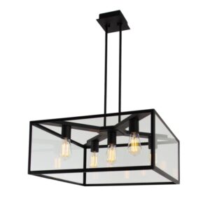 PSM LIGHTING - TAVOLO suspension avec rotule et rosace apparente brun-bronze - 5107.5.B3.53X