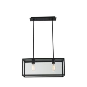 PSM LIGHTING - TAVOLO suspension fermé noir suspension avec rotule-tige raccourcissable-ave - 5103.2.SC.32X
