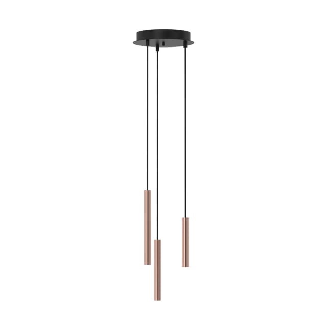 PSM LIGHTING - hanglamp - vast - met basis Rondobox - met LED driver donker brons - zwart/zwart - 2423.233.KX2.WW PSM LIGHTING - hanglamp - vast - met basis Rondobox - met LED driver donker brons - zwart/zwart - 2423.233.KX2.WW