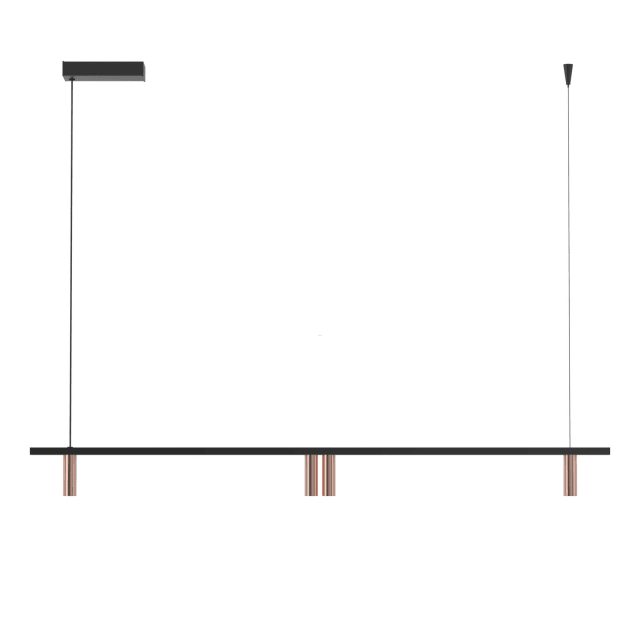 PSM LIGHTING - hanglamp - vast - voeding asymmetrisch - met LED driver goud - zwart - 2497.1200.4.162.WW PSM LIGHTING - hanglamp - vast - voeding asymmetrisch - met LED driver goud - zwart - 2497.1200.4.162.WW